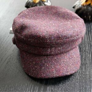 Stylish Tweed Cap, size m; 57-59cm.